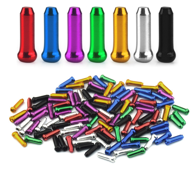 Mountain Biking Tips - 50Pcs Bike Inner Cable End Caps