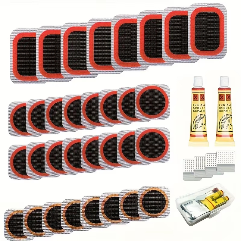 39pcs Bike Tire Repair Kit - B - Mountain Biking Tube recension och pris