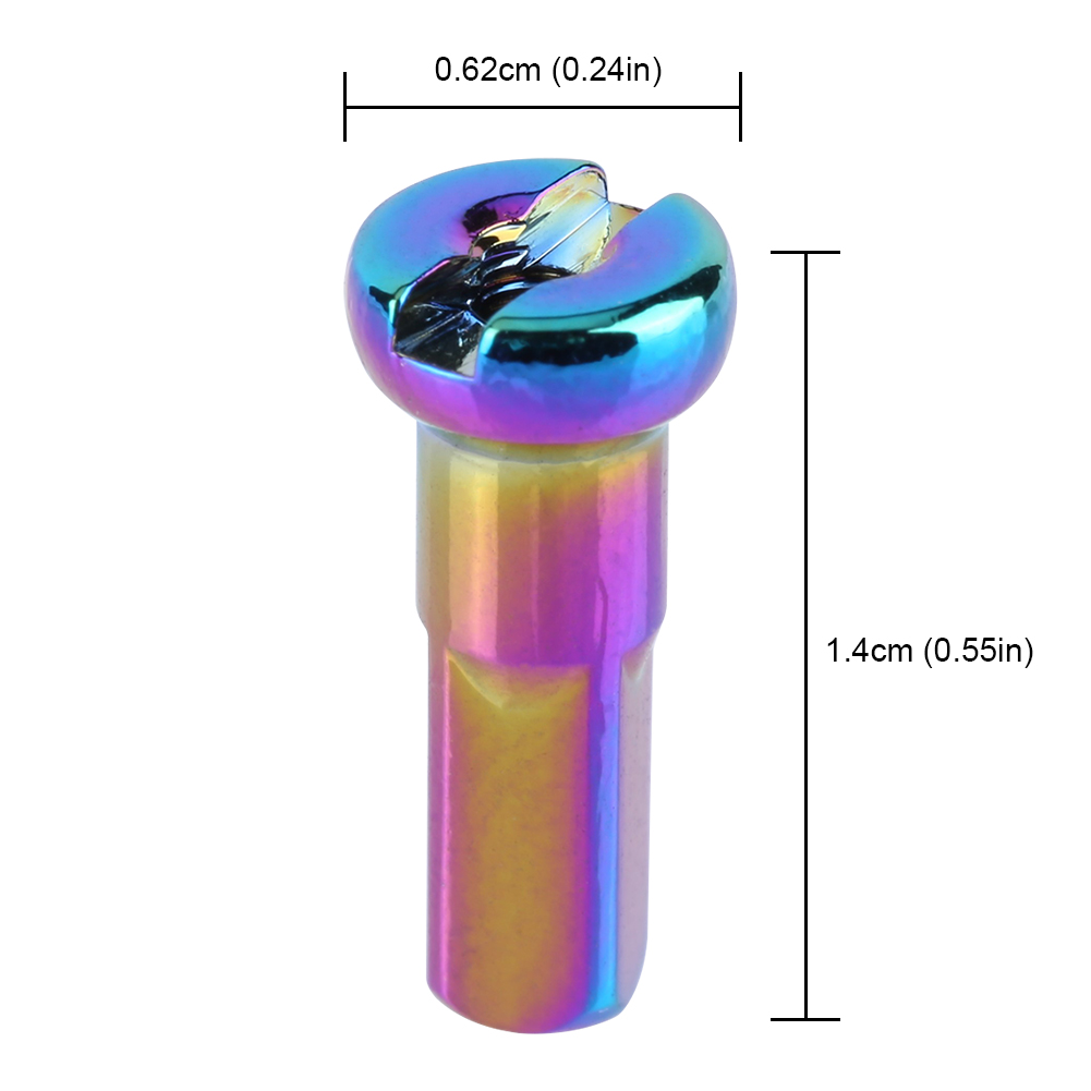 10Pcs Bike Spoke Nipples Alumi - Mountain Biking Tips recension och pris