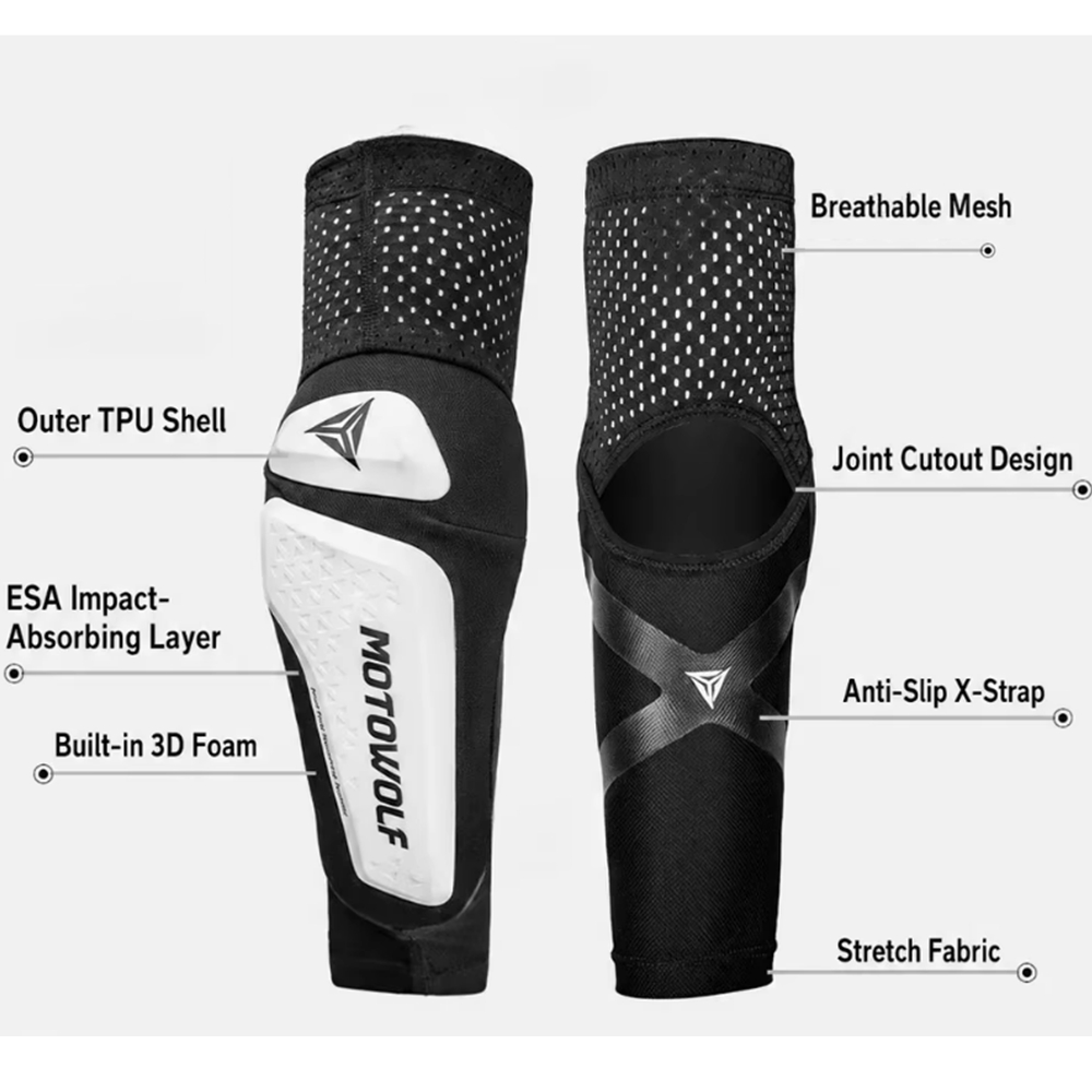 Motorcycle Elbow Protection Pa - Mountain Biking Elbow Pads recension och pris