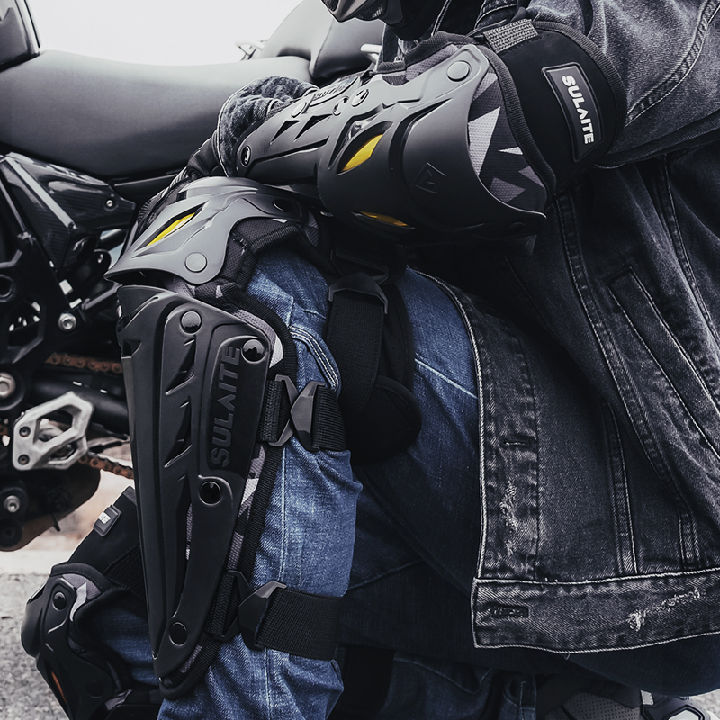 Motocross Knee Pads Moto Prote - Mountain Biking Elbow Pads recension och pris