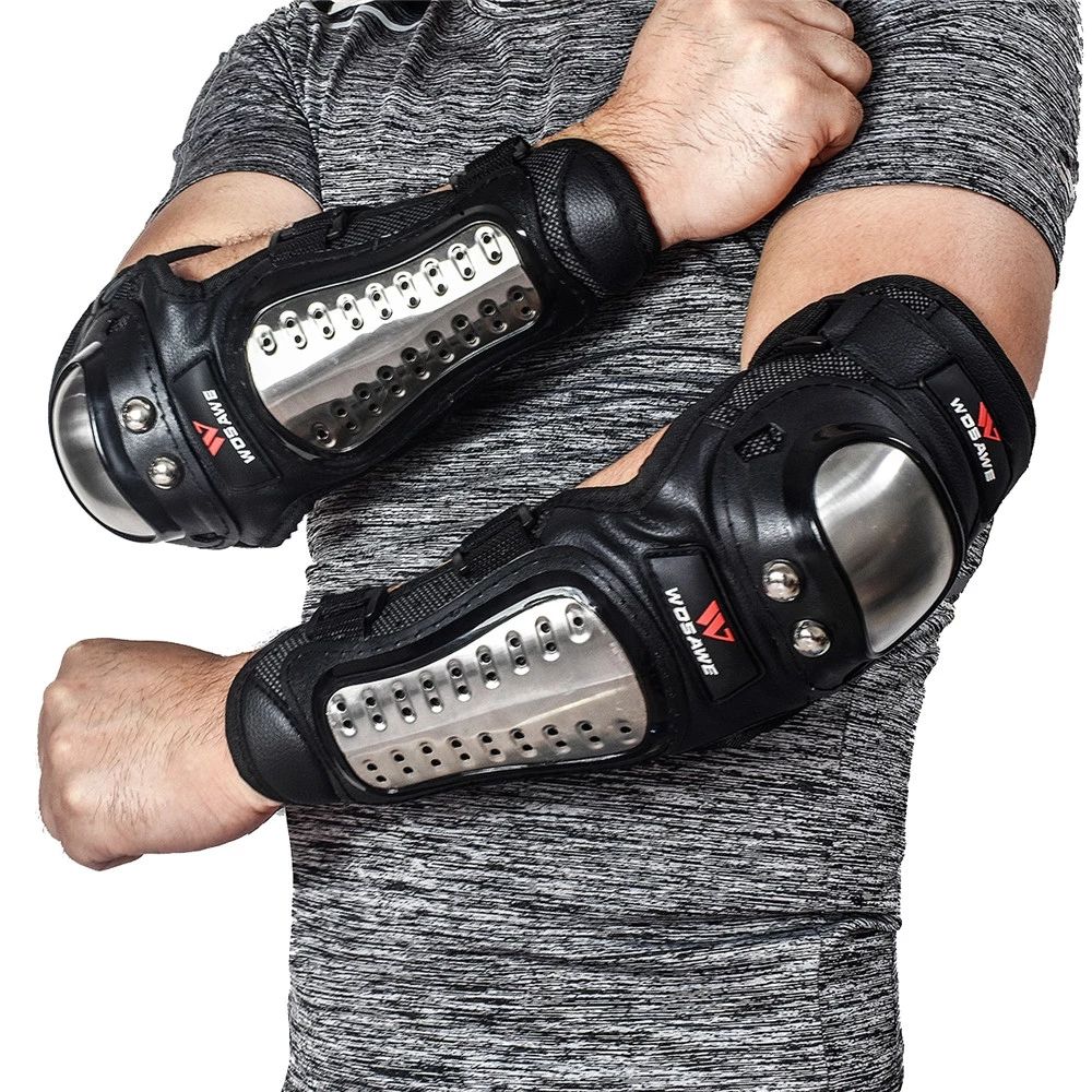 Motorcycle Knee Protector Moto - Mountain Biking Elbow Pads recension och pris