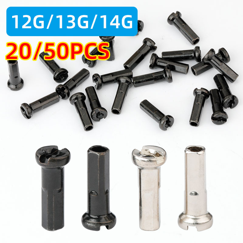 20/50PCS Brass Spoke Nipples 1 - Spoke Nipple Brass recension och pris
