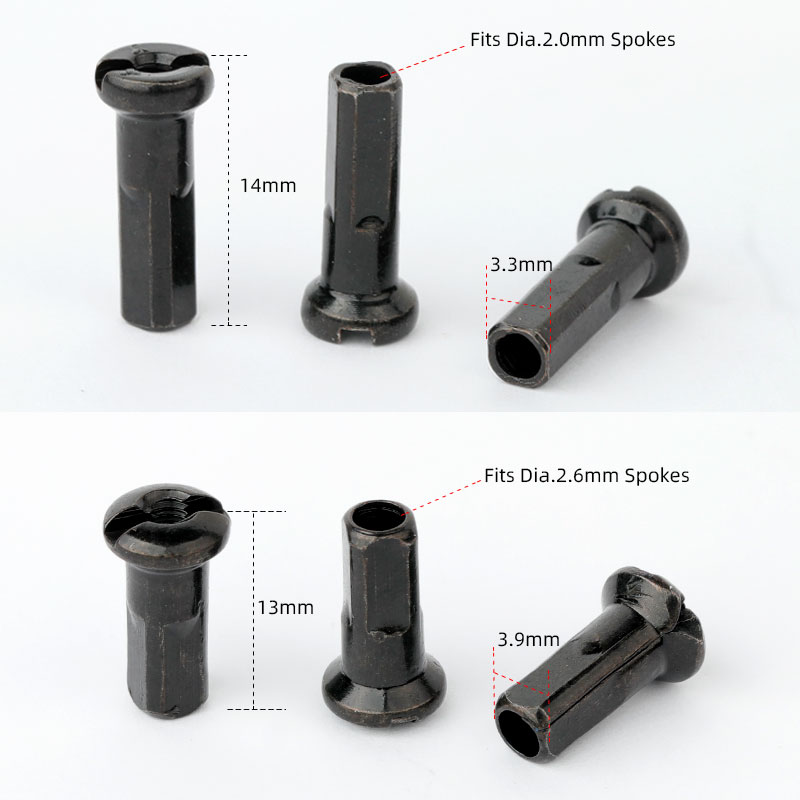 20/50PCS Brass Spoke Nipples 1 - Spoke Nipple Brass recension och pris