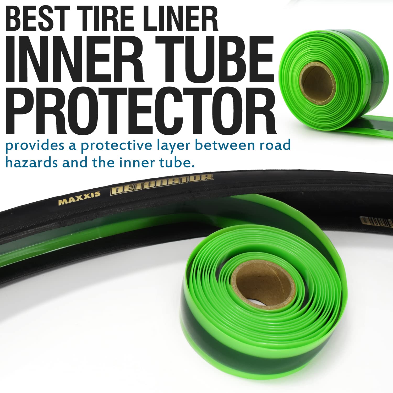 Bike Tire Liner-Help Prevent F - Mountain Biking Tube recension och pris