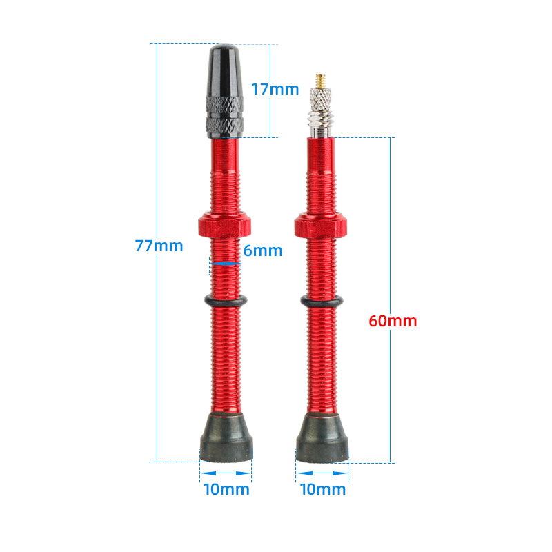 2pcs Deemount 60mm Bicycle Tub - Spoke Nipple Brass recension och pris