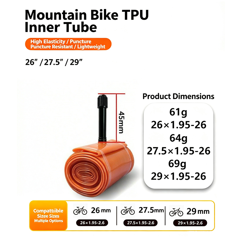 Mountain Bike TPU Inner Tube 2 - Mountain Biking Tube recension och pris